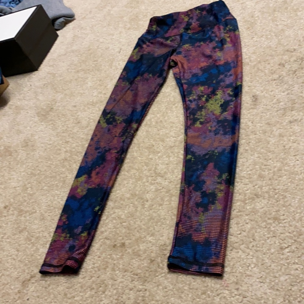 Rue 22 workout pants small bright colors
